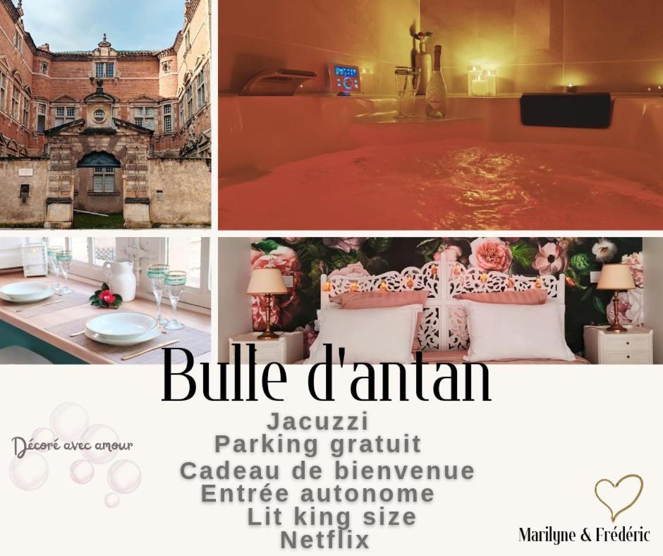Appartement Bulle D'Antan En Coeur De Ville - Monument Classe Historique - Grand Jaccuzi Кастр Екстер'єр фото